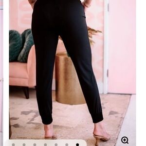 Veronica M black joggers
